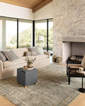 Loloi Amber Lewis Morgan Collection MOG-04 Sea/Sage 2' x 3'-6" 38" Thick Accent Rug feat. CloudPile, Neutral, Room Décor, Vintage Inspired, Livingroom, Bedroom, Dining Area