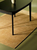 Rugsotic Carpets Hand Knotted Gabbeh Wool 6'x9' Area Rug Solid Gold L00111