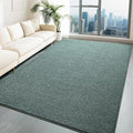 HQAYW 6x9 Large Area Rugs for Living Room Bedroom, Modern Thickened Memory Foam Soft Rug, Low Pile Minimalist Washable Non Slip Carpets for Kids Girls Boys Nursery Dorm Home Decor, Grey Green