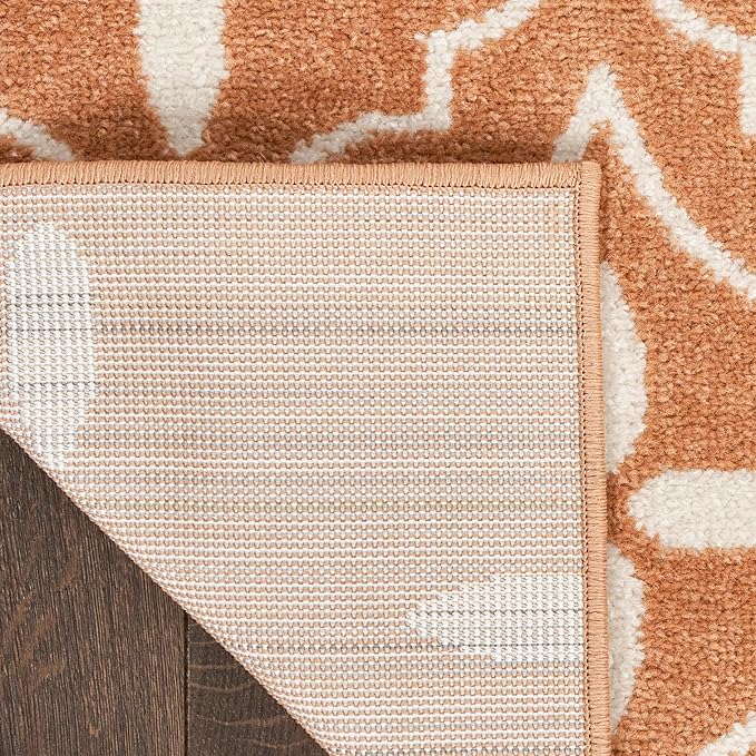 Nourison Home Nourison Essentials Copper 4' x 6' Area Rug - Easy Clean, Non Shedding, Bed Room, Living Room, Dining Room, Kitchen (4' x 6')