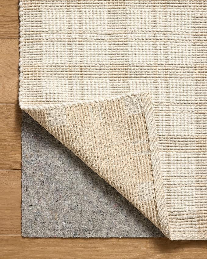 Loloi Magnolia Home by Joanna Gaines Ryder Collection RYD-01 Beige/Ivory 8'-6" x 11'-6" Area Rug