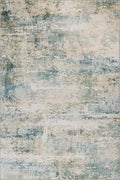 Dash & Albert Blaire Mineral Machine Washable Rug, 2 X 3 Feet, Multicolored/Blue Graphic Pattern