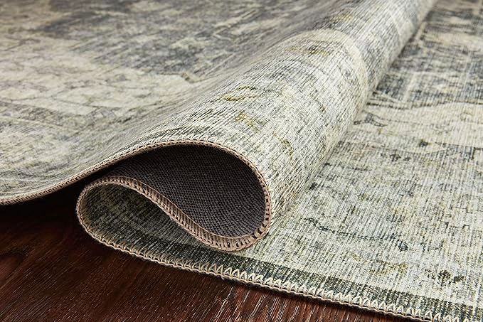 Loloi II Skye Collection SKY-12 Charcoal/Dove 5'-0" x 7'-6" Area Rug