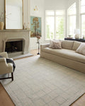 Loloi Chris Loves Julia Francis Collection FRA-03 Silver/Sky 9'-3" x 13' Area Rug