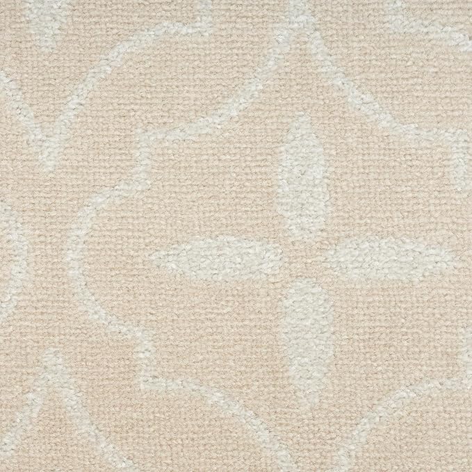 Nourison Home Nourison Essentials Ivory Beige 2'2" x 7'6" Area Rug - Easy Clean, Non Shedding, Bed Room, Living Room, Dining Room, Kitchen (8' Runner)