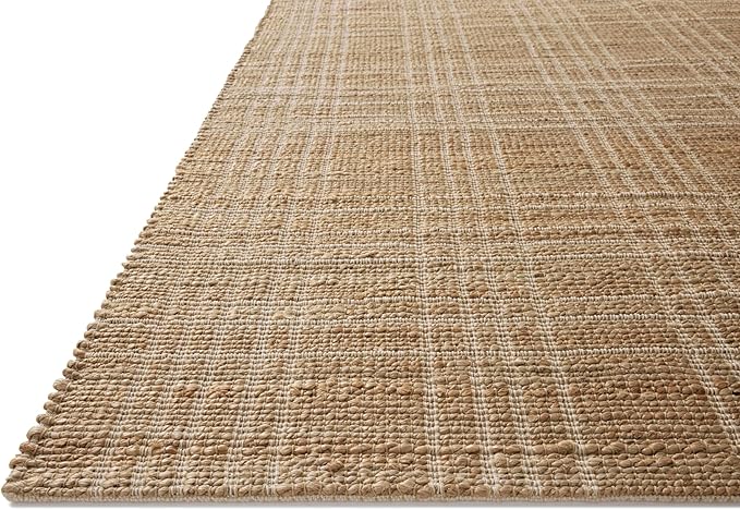 Loloi Chris Loves Julia Judy Collection JUD-01 Natural/Cream 7'-9" x 9'-9" Area Rug