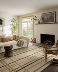 Loloi Magnolia Home by Joanna Gaines Waylon Collection WAY-01 Natural/Bark 2'-6" x 7'-6" Runner Rug
