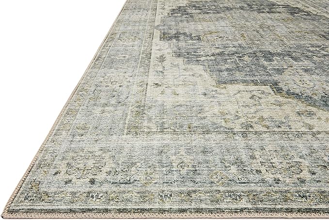 Loloi Skye Collection SKY-12 Charcoal/Dove 2'-6" x 10'-0" Runner Rug