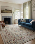 Loloi Rifle Paper Co. Laurel Collection LAU-02 Linen 2'-8" x 8' Runner Rug