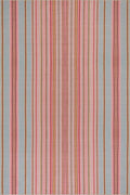 Dash & Albert Jamaica Stripe Multi Machine Washable Rug, 2 X 3 Feet, Blue/White Stripe Pattern