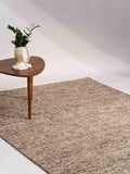 Rugsotic Carpets Hand Tufted Wool ECO-Friendly Area Rugs - 5'x8', Rectangle Shape, Beige & Brown, Solid Plain Design, High Pile Thick Handmade Area Rugs for Living Room, Bed Room (KWC111)