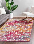 Rugs.com Lattice Frieze Collection Rug – 10' x 14' Multi Medium Rug Perfect for Living Rooms, Large Dining Rooms, Open Floorplans