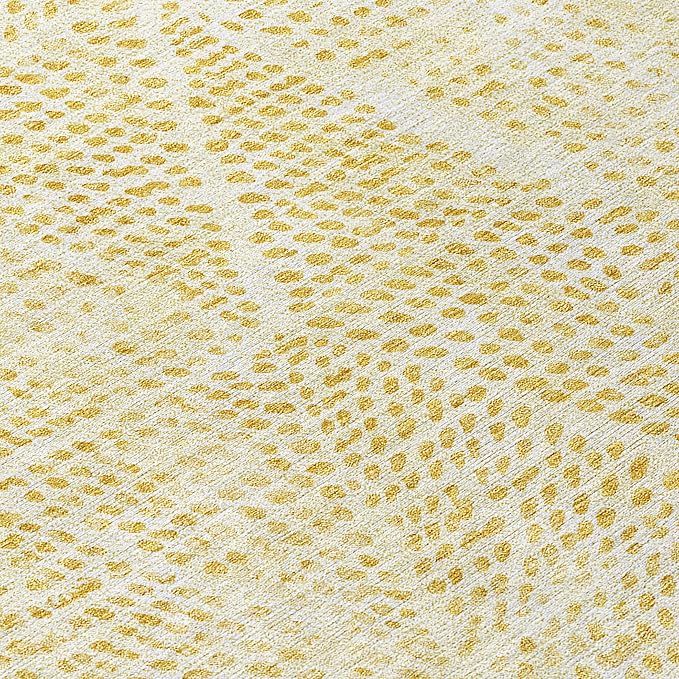 Addison Rugs Chantille ACN591 Wheat 1'8" x 2'6" Indoor Outdoor Area Rug, Easy Clean, Machine Washable, Non Shedding, Bedroom, Living Room, Dining Room, Kitchen, Patio Rug