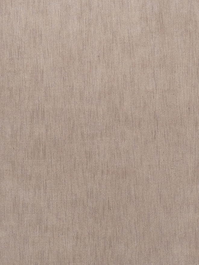 Hand Knotted Loom Wool ECO-Friendly Area Rugs - 8'x8', Square, Beige Color, Solid Plain Design, High Pile Thick Handmade Anti Skid Area Rugs for Living Room, Bed Room (L00111)
