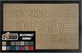 GORILLA GRIP 100% Waterproof All-Season WeatherMax Doormat, 47x35, US Designed Natural Rubber, Stain and Fade Resistant, Low Profile Indoor Outdoor Door Mats, Easy Clean Patio Mat, Home Sweet Home
