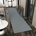 Ottomanson 3'11" x 35' Hallway Runner with Scraper Pile - Extra Durable Non-Slip Rug Mat for Indoor & Outdoor Use - Ideal for Kitchen, Entryway & Garage - High-Traffic Carpet, Gray
