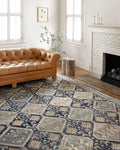 Loloi Jocelyn Collection JOC-02 Navy/Blue 7'-10" x 10' .38" Thick Area Rug