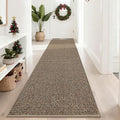 BEQHAUSE Hallway Runner Rugs 2.6x10, Hallway Rug Non-Slip Washable(Rolled-Up NO Creases), Runner Rug Absorbent Stain Resistant Hall Rug Carpet Runner, Entryway Rugs Floor Mat Laundry Room Rugs, Taupe