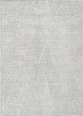 Addison Rugs Chantille ACN591 Silver 2'6" x 3'10" Indoor Outdoor Area Rug, Easy Clean, Machine Washable, Non Shedding, Bedroom, Living Room, Dining Room, Kitchen, Patio Rug