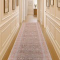 Fame Living Washable Area Rug. Modern Farmhouse. Vintage. Turkish. Bohemian. Distressed. Oriental. Traditional. Rugs for Living Room. Dining. Bedroom. Office. Entryway. Foyer. (860TT, 2'5" x 6'5")