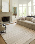 Loloi Chris Loves Julia Chris Collection CHR-02 Natural/Sage 8'-6'' x 11'-6'', .50" Pile Height, Area Rug