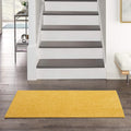 Nourison Home Nourison Essentials Yellow 2' x 4' Area Rug - Easy Clean, Non Shedding, Bed Room, Living Room, Dining Room, Kitchen (2' x 4')