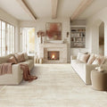 9x12 Area Rug for Living Room,Washable Neutral Farmhouse Abstract Extra Large Boho Bedroom Dining Room Rug Tan Brown Light Taupe with Cream Beige