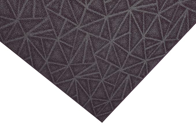 Furnish my Place Geometrical Pattern Indoor/Outdoor Refine Purple Rug, Abstract Area Rug, Runner Rug, Hallway Entry Carpet, Contemporary Rug for Living Room, Dining Room, Made in USA - 4' x 8'