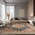 Area Rug Non Slip Machine Washable Ultra Soft Living Room/Bedroom/Kitchen/Outdoor/Classroom Maroon, 8'×10'