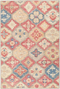 Dash & Albert Pali Multi Machine Washable Rug, 8.5 X 11.5 Feet, Multicolored/Oranges Geometric Pattern