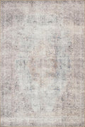 Loloi Loren Collection LQ-04 Silver/Slate 8'-4" x 11'-6" Area Rug