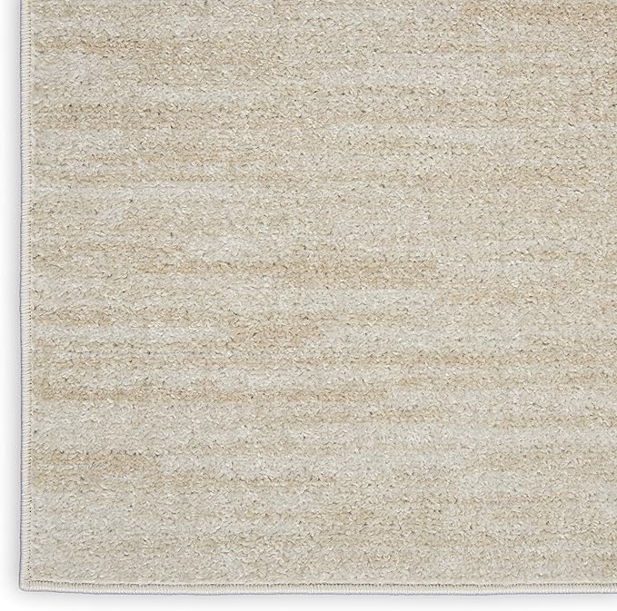 Nourison Home Nourison Essentials Ivory Beige 7' x 10' Area Rug - Easy Clean, Non Shedding, Bed Room, Living Room, Dining Room, Kitchen (7' x 10')