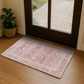 Fame Living Washable Area Rug. Modern Farmhouse. Vintage. Turkish. Bohemian. Distressed. Oriental. Traditional. Rugs for Living Room. Dining. Bedroom. Office. Entryway. Foyer. (860TT, 2' x 3')