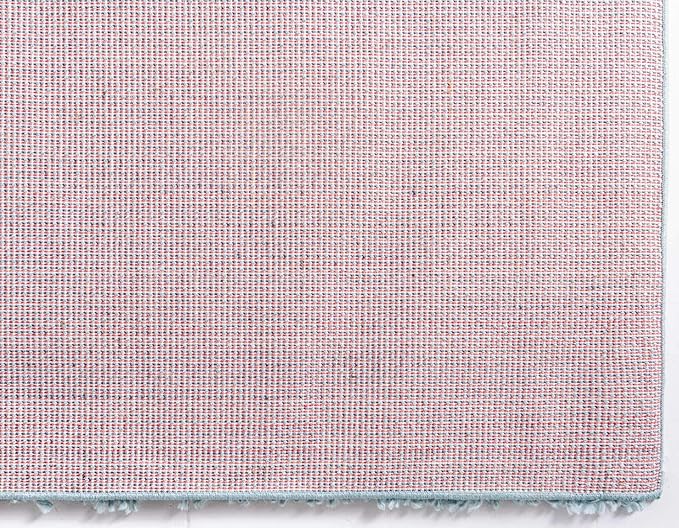 Unique Loom Davos Shag Collection Area Rug - Solid (2' 7" x 10' Runner, Aqua)