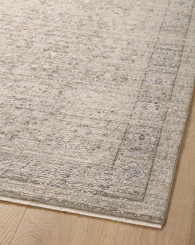Loloi Amber Lewis Alie Collection ALE-03 Taupe/Dove 2'-7'' x 10'-0'', .13'' Pile Height, Runner Rug