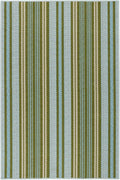 Dash and Albert Caravan Machine Washable Area Rug - 3' x 5' Multicolor Stripe Washable Accent Rug Durable, High Traffic Area Kitchen, Hallway, Bedroom, Stairs
