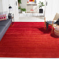 SAFAVIEH Area Rug 9x12 - Adirondack Collection - Large - Red & Grey, Modern Ombre Design, Non Shedding & Easy to Clean, Ideal for Living Room, Bedroom, Office, Dining Space (ADR113Q)