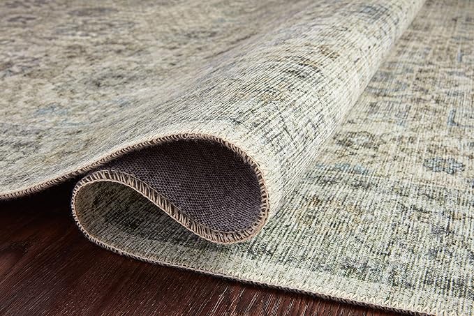Loloi Skye Collection SKY-14 Natural/Sage 9'-0" x 12'-0" Area Rug