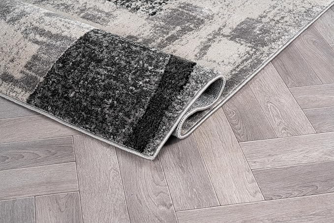 Rugshop Contemporary Circle Design Runner Rug, Non-Shedding Carpet for Hallway, Kitchen, or Entryway, Cream, 2' x 7'2"