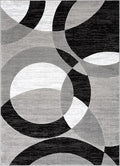 Well Woven Dulcet Bingo Grey Modern Geometric 2'7" x 3'11" Area Rug