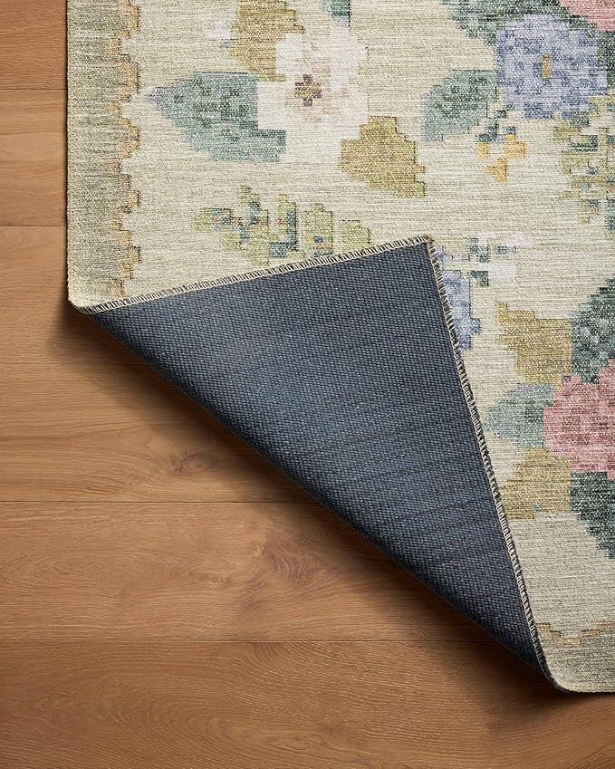 Loloi Rifle Paper Co. Rosa Collection RSA-02 Cream/Multi 2'-0" x 5'-0" Accent Rug