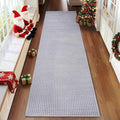 Boho 2x8 ft Runners for Hallways Extra Long Woven Washable Kitchen Runner Mat Rugs Non Slip, Soft Entryway Laundry Hall Floor Runner Carpet for Indoor Backdoor Bedroom Hallway Living Room, Gray