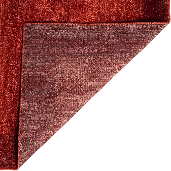 Rugs.com Angelica Collection Rug – 2' x 3' Terracotta Medium Rug Perfect for Entryways, Kitchens, Breakfast Nooks, Accent Pieces