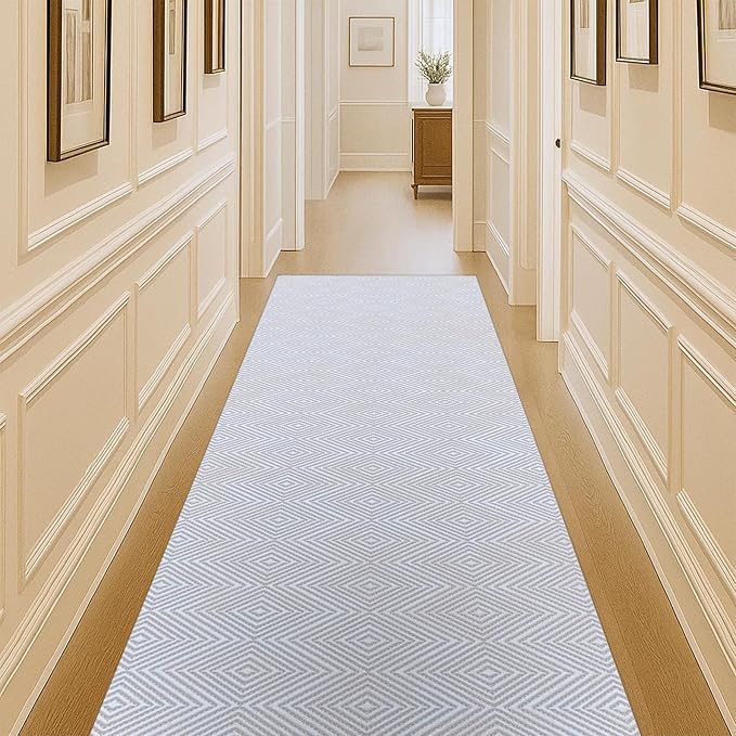 Fame Living Washable Area Rug. Modern Farmhouse. Vintage. Turkish. Bohemian. Distressed. Oriental. Traditional. Rugs for Living Room. Dining. Bedroom. Office. Entryway. Foyer. (864CC, 2'5" x 13')