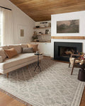 Loloi Angela Rose Rivers Collection RIV-02 Lagoon/Ivory 5'-0" x 7'-6" Reversible Area Rug