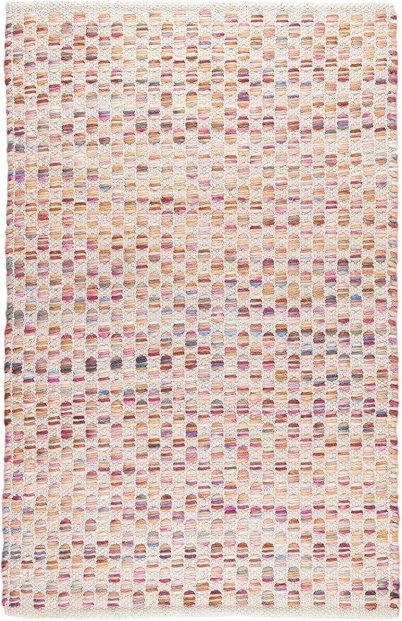 Dash & Albert Torrey Handwoven Wool Rug, 2.5 X 8 Feet, Multicolored Geometric Pattern