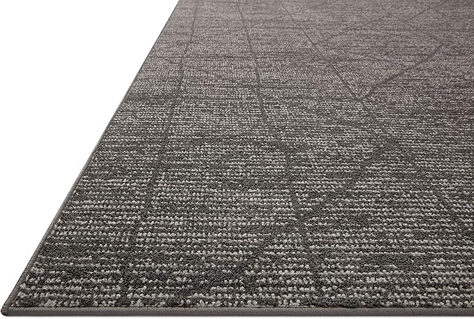 Loloi Kamala Collection KAM-06 Charcoal/Ivory 9'-2" x 13' Area Rug