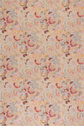 Dash & Albert INES Multi Machine Washable Rug, 5 X 8 Feet, Multicolored/Yellow Floral Pattern