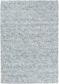 Dash and Albert Loggia Sky Wool Area Rug - 5' x 8' Sky Blue Solid Handwoven Accent Rug - Durable, Lightweight, Dining Room, Living Room, Bedroom - Premium Luxury Hotel Quality Soft Breathable