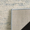 SAFAVIEH Adirondack Collection Area Rug - 12' Square, Slate & Cream, Modern Ombre Design, Non Shedding & Easy to Clean, Ideal for Living Room, Bedroom, Office, Dining Space (ADR113T)